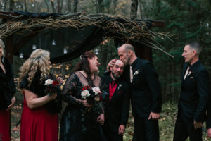 New Hampshire wedding party photos by photographer Ari Leo of Vivid Instincts Photography