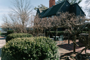 gardens at the house of the seven gables in salem, ma